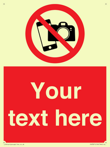 Custom No filming or photography